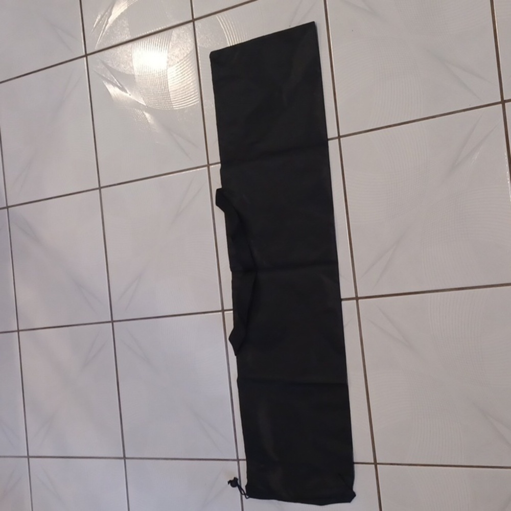 4/$30 New Black Carrying Bag With Side Drawstring Opening & Handle